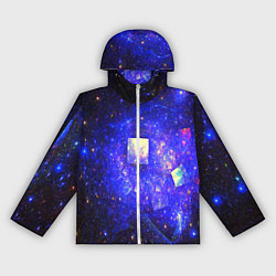 Женская ветровка Космическая абстракция звезды