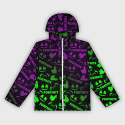 Женская ветровка Fortnite кислота неоновая