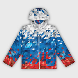 Женская ветровка Пиксельный флаг