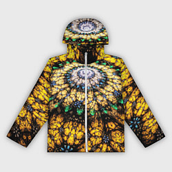 Женская ветровка Оптический узор текстура