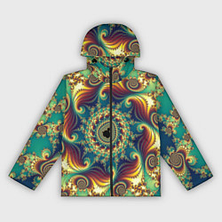 Женская ветровка Оптический узор текстура