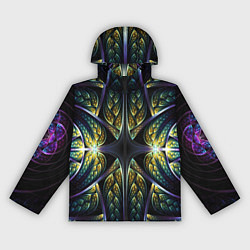 Женская ветровка Оптический узор из фрактала