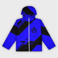 Женская ветровка Анархия геометрия