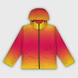 Женская ветровка Персиковый градинет