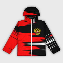 Женская ветровка Россия полосы краски