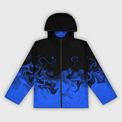 Женская ветровка Абстрактный синий огонь