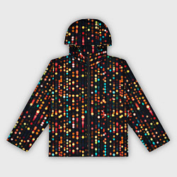 Женская ветровка Мерцающие новогодние гирлянды