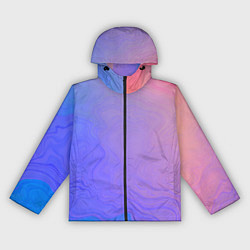 Женская ветровка Сине фиолетовый градиент