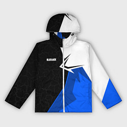 Женская ветровка Блюлок - бело-синей спорт