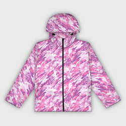 Женская ветровка Абстрактный узор отпечатки краски