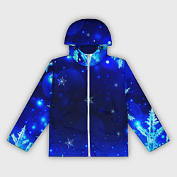 Женская ветровка Снежный узор