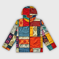 Женская ветровка Пэчворк из ярких тканей