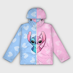 Женская ветровка Стич и Ангел