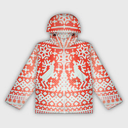 Женская ветровка Новогодняя шкура змеи