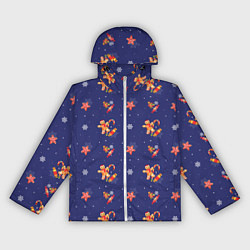 Женская ветровка Сладости и снег