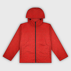 Женская ветровка Красная кожаная текстура