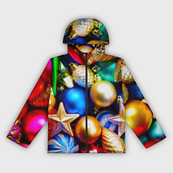 Женская ветровка Новогодние украшения