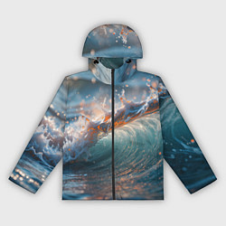 Женская ветровка Волна и блики солнца