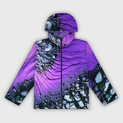 Женская ветровка Камни и фиолетовая земля