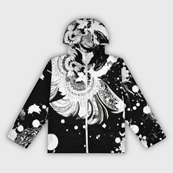 Женская ветровка Абстрактная экспрессивная композиция