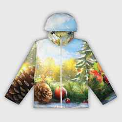 Женская ветровка Солнечный новый год