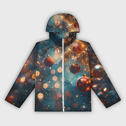 Женская ветровка Новый год боке стиль