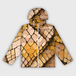 Женская ветровка Жёлтые рельефные плитки