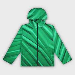 Женская ветровка Зелёный пластик