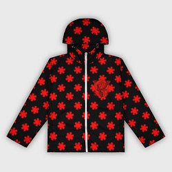 Женская ветровка Bullet for my valentine pattern