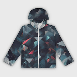 Женская ветровка Абстрактный взрыв и осколки