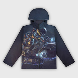 Женская ветровка Космонавт - ракета