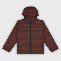 Женская ветровка Тёмный красно-коричневый полосатый