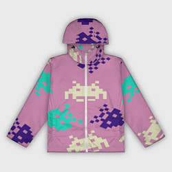 Женская ветровка Пиксели фильтр