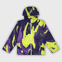 Ветровка с капюшоном женская Камуфляжный пятна, цвет: 3D-белый