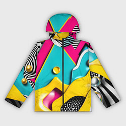 Женская ветровка Праздничная абстракция