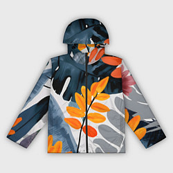 Женская ветровка Контрастные листья