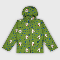 Женская ветровка Овечки и цветочки