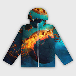 Женская ветровка Взрыв планеты