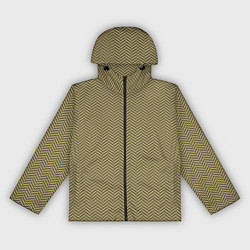 Женская ветровка Геометричный узор ёлочка