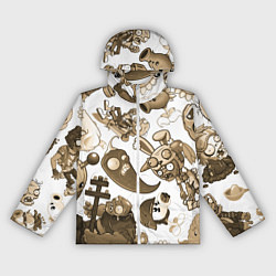 Женская ветровка Растения против зомби в бежевых тонах