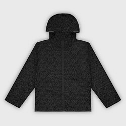 Женская ветровка Чёрный с серым тёмный текстурированный