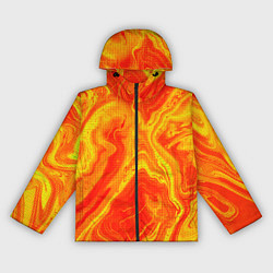 Женская ветровка Огненный жёлто-красный