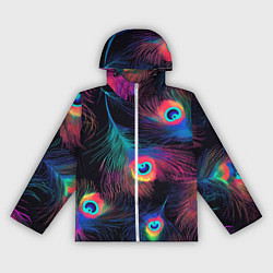 Женская ветровка Павлиньи перья - разные оттенки