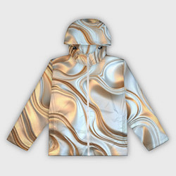 Женская ветровка Жидкое белое золото