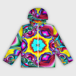 Женская ветровка Абстракция узор фракталы