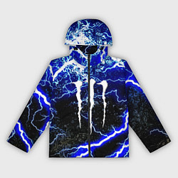 Ветровка с капюшоном женская Monster storm energy, цвет: 3D-черный