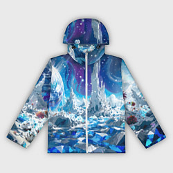 Женская ветровка Космический фантастический пейзаж