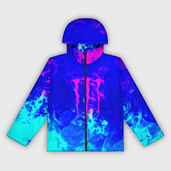 Женская ветровка Monster energy дым неоновый