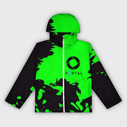 Женская ветровка Portal черный дым