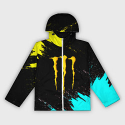 Женская ветровка Monster energy краски текстура